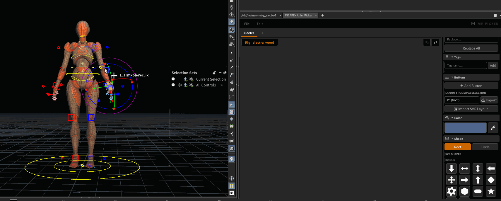 Import from APEX layout