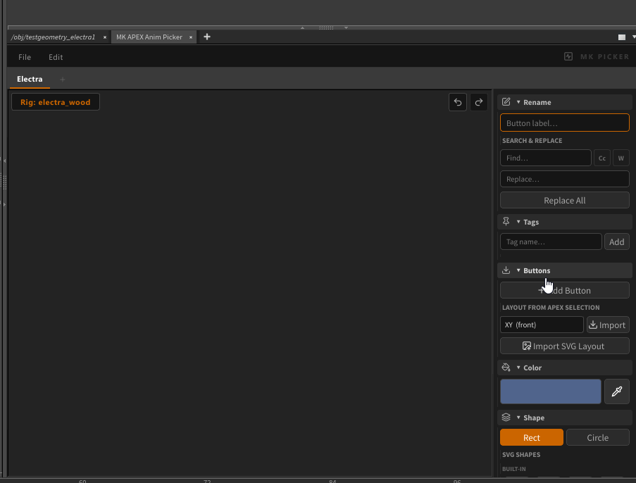 Import SVG layout
