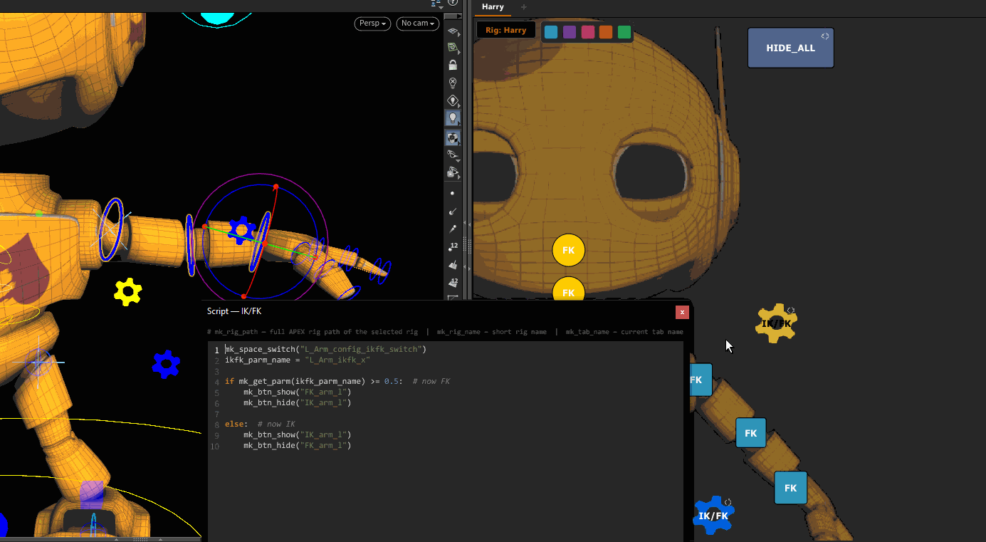 script mode